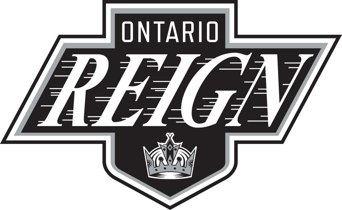 Ontario Reign Game Used Black Practice Jersey 58 DP33532
