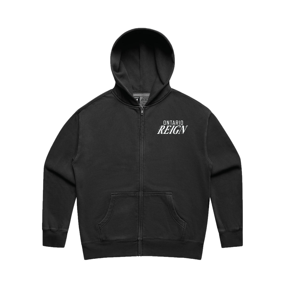Wordmark Womens Zip Hood