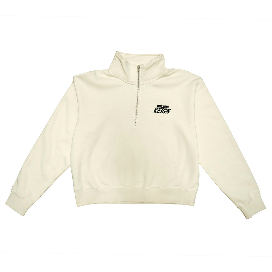 Wordmark Womens Quarter Zip