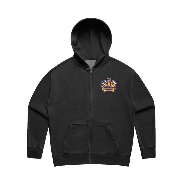 Crown Wordmark Womens Zip Hood