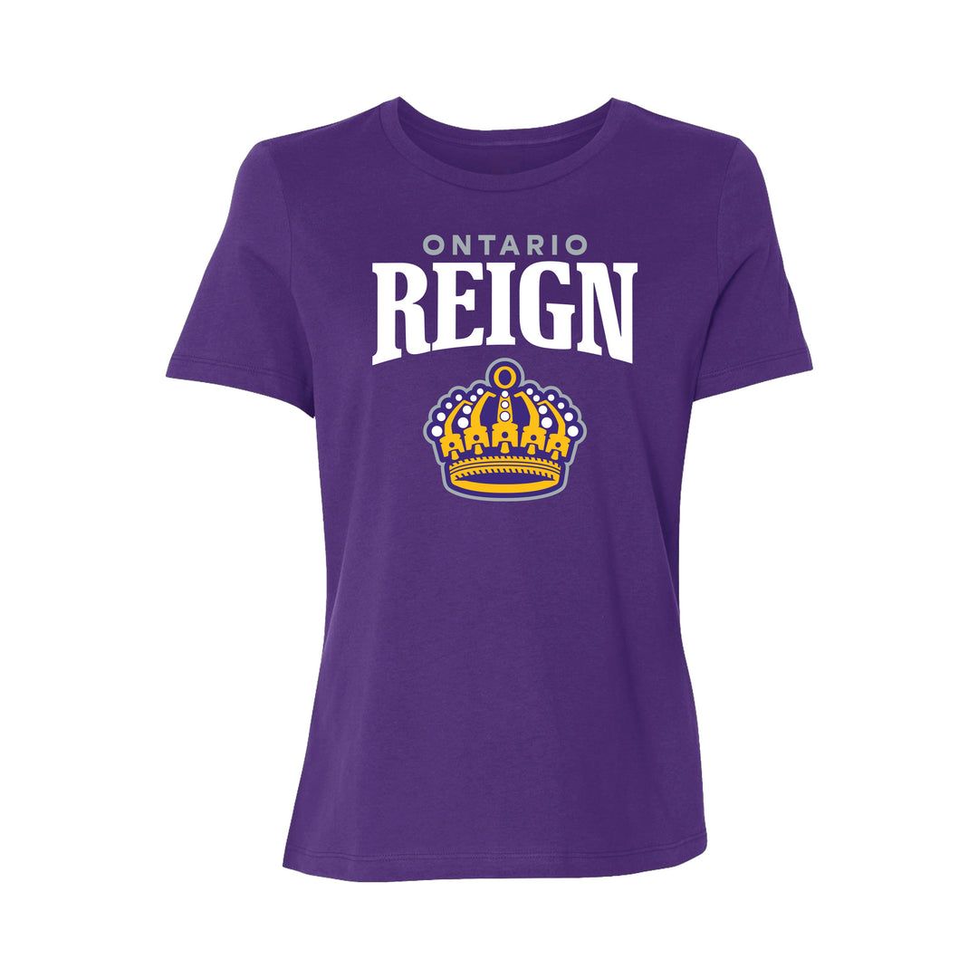 Front Wordmark Crown Womens Tee