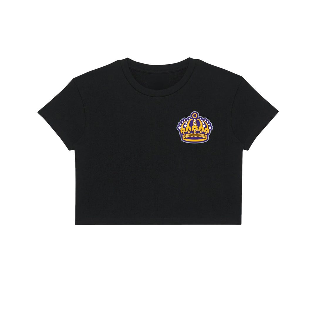Crown Womens Crop Tee