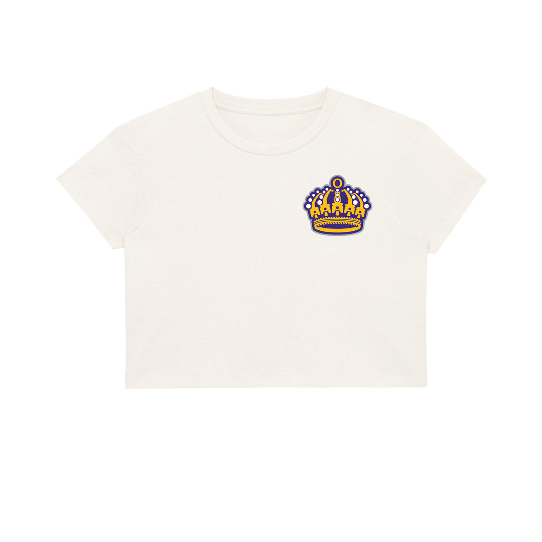Crown Womens Crop Tee