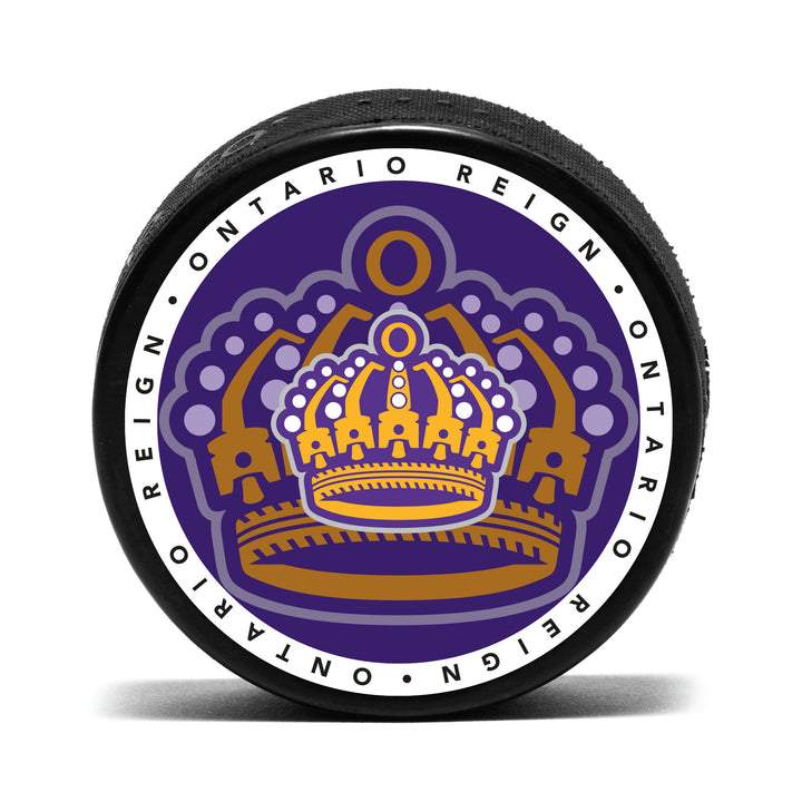 Crown Medallion Hockey Puck