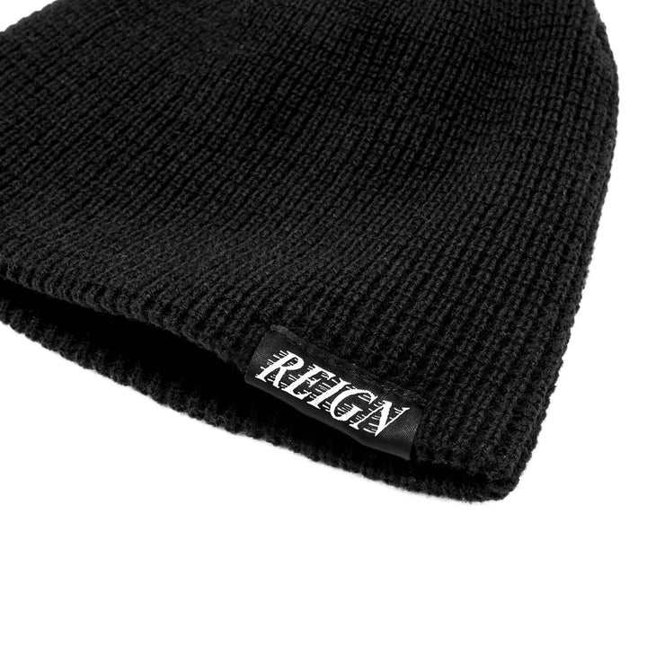 Wordmark Label Beanie