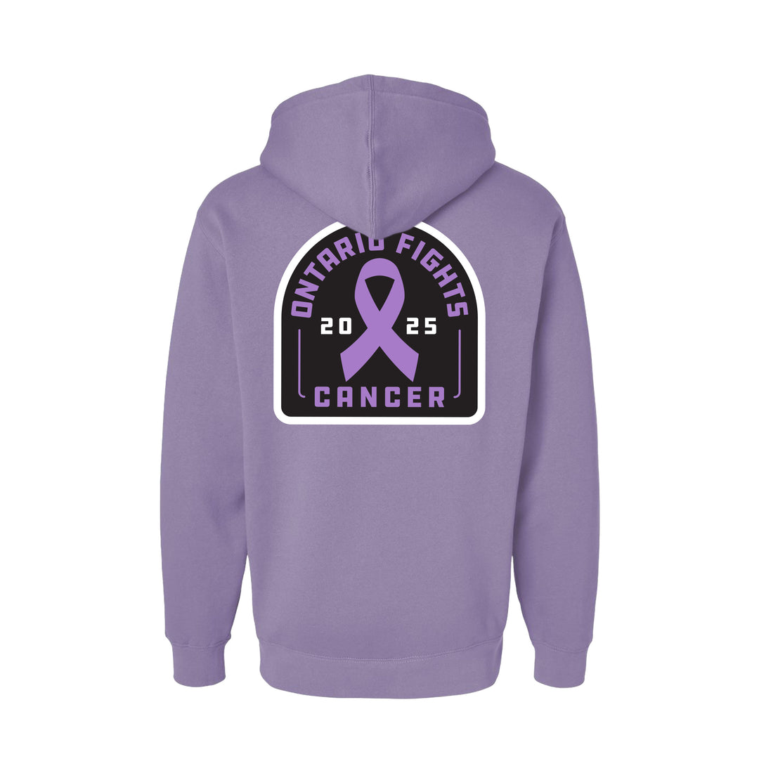 Hockey Fights Cancer 25 Pullover Hood