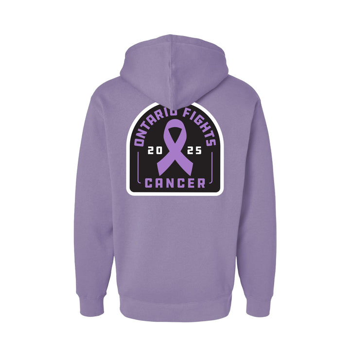 Hockey Fights Cancer 25 Pullover Hood