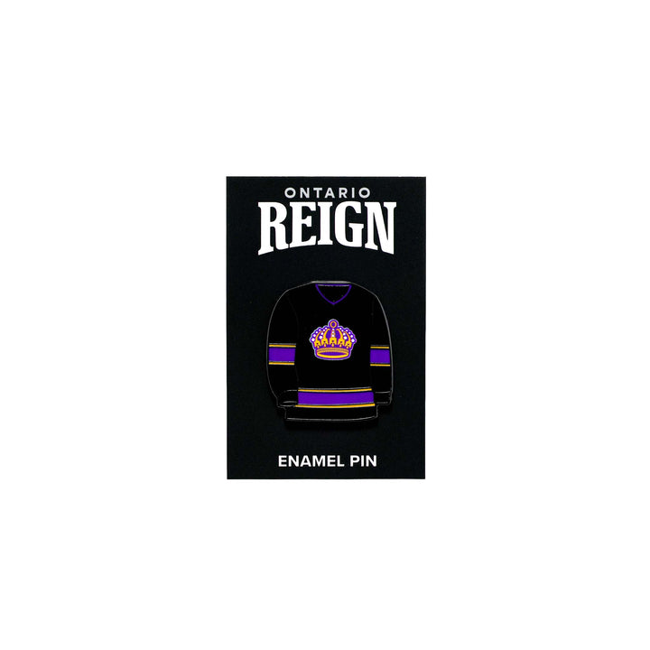 Black Jersey Enamel Pin
