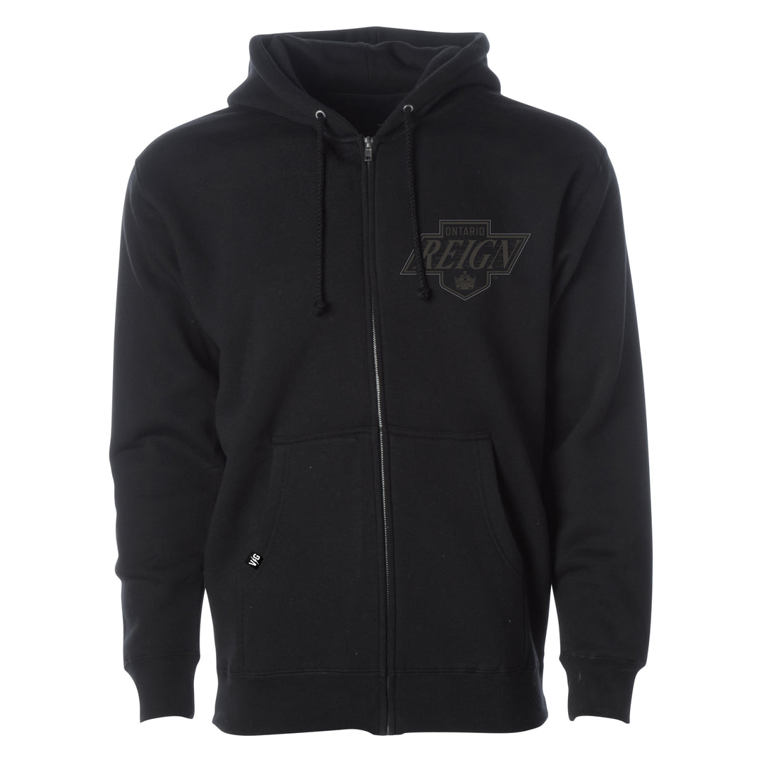 Blacked Out 24 Zip Hood