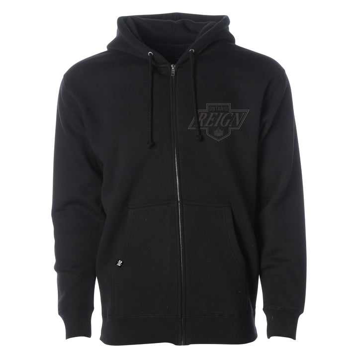 Blacked Out 24 Zip Hood