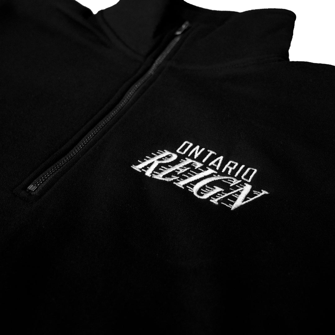 Wordmark Womens Quarter Zip