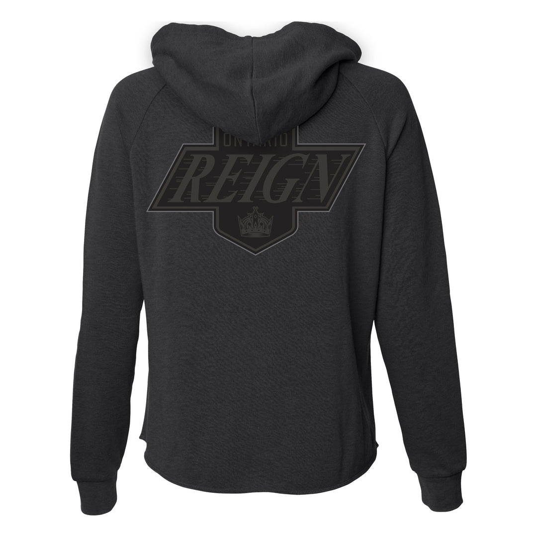 Blacked Out 24 Womens Zip Hood