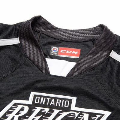 Ontario Reign Youth Quicklite Jersey - BLACK