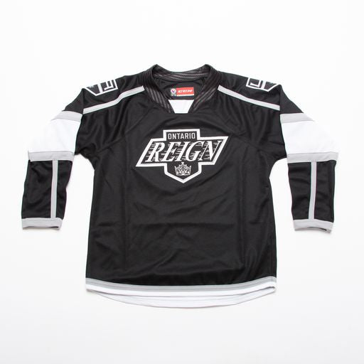 Ontario Reign Youth Quicklite Jersey - BLACK
