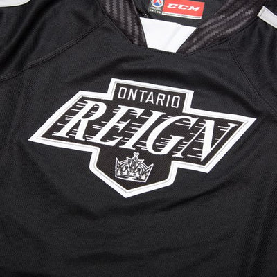 Ontario Reign Youth Quicklite Jersey - BLACK